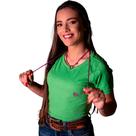 Blusinha Country Feminina Basica Com Bordado Zoe