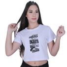 Blusinha Cropped Algodão A confiança Racionais Mcs