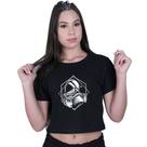 Blusinha Cropped Algodão Astronauta Nasa
