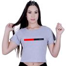 Blusinha Cropped Algodão Paris França