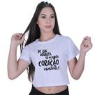Blusinha Cropped Algodão Ser Durão Racionais Mcs