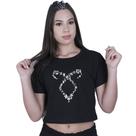 Blusinha Cropped Algodão Shadow Hunters