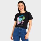 Blusinha Curta com Modelagem Estruturada Monstro S.A