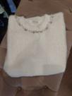 Blusinha de lã com pedras Tam. M