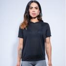 Blusinha Fitness Dry Fit Mescla com Capuz Moda Fitness