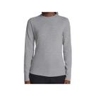 Blusinha Hering Feminina Manga Longa 02Qy Cinza