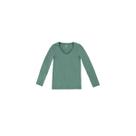 Blusinha Hering Feminina Manga Longa 4d8a Verde