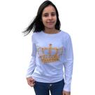 Blusinha manga longa feminina may anne Blusinha manga longa feminina may anne