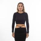 Blusinha Manga Longa Midriff