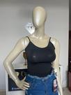 Blusinha Preta de Alcinha - Veste 36/38