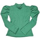 Blusinha Princesa Manga Bufante Infantil Menina Confortável