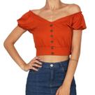Blusinha Riu Kiu Mangas Botoes Blusinha Riu Kiu Mangas Botoes