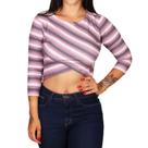 Blusinha Stripe Stone Hang Loose