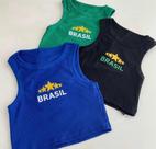 Blusinhas do Brasil regatas em diversas cores