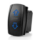 Bn1966 - botao interruptor rocker sobe e desce (on)/off/(on) 2 leds cor azul dpdt 7 pin 12vdc-20a e 24vdc-10a Bn1966 - botao interruptor rocker sobe e desce (on)/off/(on) 2 leds cor azul dpdt 7 pin 12vdc-20a e 24vdc-10a