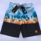 Boardshort infantil magic Greenish, Cor: Azul TAM: 8 anos Ref: BER42070053