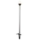 Boat Stowaway Light Attwood 7100A7 poste de 24 polegadas de 2 milhas