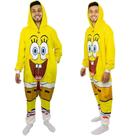 Bob Esponja Macacão Kigurumi Pijama Roupa Fantasia Oficial Nickelodeon - Zona Criativa Bob Esponja Macacão Kigurumi Pijama Roupa Fantasia Oficial Nickelodeon - Zona Criativa