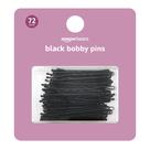 Bobby Pins Amazon Basics Black (72 unidades) com estojo Bobby Pins Amazon Basics Black (72 unidades) com estojo