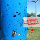 Bobina Armadilha Cola Entomológica Azul Captura Insetos 5m Armadilhas de Controle de Pragas