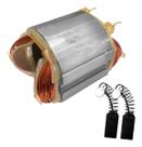 Bobina + Carvão Furadeira Profissional Elétrica Bosch 1182 1184 1186 GSB-19 110 Volts