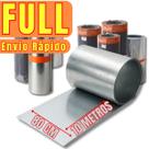 Bobina Chapa 80 Cm X 10 M Rolo Galvanizada 0,40mm Calha Rufo Bobina Chapa 80 Cm X 10 M Rolo Galvanizada 0,40mm Calha Rufo