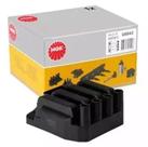 Bobina de ignição bora fox gol golf jetta polo voyage 1.0 2.0 - 6 pinos - u6043 - ngk