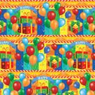 Bobina de Papel para Embrulho de Presente 60cmx100m Infantil