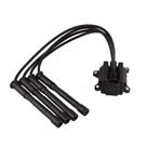 Bobina Ignicao 5571812 Clio Motor 1.0 16v Hi-flex - Sem Modulo (4 Pinos) Lc5571812