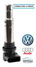 Bobina Ignição Audi A2 A3 Golf Bora Jetta 1.4 1.6 986221023