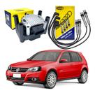 Bobina Ignição Cabo Vela Volkswagen Golf 1.6 8v 2007 A 2014