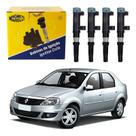 Bobina Ignição Marelli Renault Logan 1.6 16v K4m 2007 A 2013