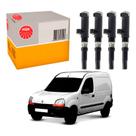 Bobina Ignição Ngk Kangoo 1.6 16v K4m 2002 A 2007