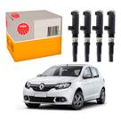 Bobina Ignição Ngk Sandero 1.6 16v K4m 2014 A 2016
