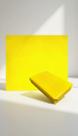 Bobina Papel Presente Couchê 60cmx100m Amarelo Liso