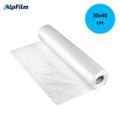 Bobina picotada solda fundo alpfilm 30x40cm - aprox 2,250kg - bob 1 un