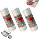 Bobina Refil Seladora Vacuo 3un 15cm X 5m Conservar Alimentos Cella Ecommerce