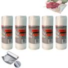 Bobina Refil Seladora Vacuo 5un 15cm X 5m Conservar Alimentos Cella Ecommerce