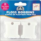 Bobinas de fio dental de plástico DMC 6102, pacote com 28