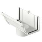 Bocal Condutor Circular Aquapluv Style Branco - 32029523 - Tigre Bocal Calha Circular Aquapluv Style Branco Tigre