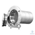 Bocal de Abastecimento Agulheiro de Água em Aço Inox 316 38mm com Chave para Barco Lancha