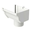 Bocal Direito Circular Aquapluv Style Branco - 32029582 - Tigre Bocal Calha Circular Direita Aquapluv Style Branco