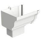 Bocal Esquerdo Retangular Aquapluv Style Branco - 32029949 - Tigre Bocal Calha Retangu Esquerda Aquapluv Style Branco