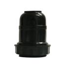 Bocal Pendente para Abajur Plastico Preto Foxlux