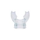 Bocal Silicone Preto Snorkel Regulador Mergulho - Fun Dive