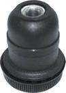 Bocal Soquete rosca abajur E27 2A/250v perlux preto