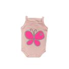 Body Alcinha Bebe Menina Roupa Verão Estampado 100% Suedine