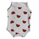 Body Alcinha Bebe Menina Roupa Verão Estampado 100% Suedine