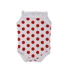 Body Alcinha Bebe Menina Roupa Verão Estampado 100% Suedine