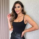 Body Alcinha Feminino Anarruga com Forro Bory